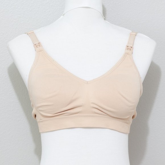 Bravado Women's Nude Full Coverage Wireless Nursing Bra Size Medium - Picture 1 of 4